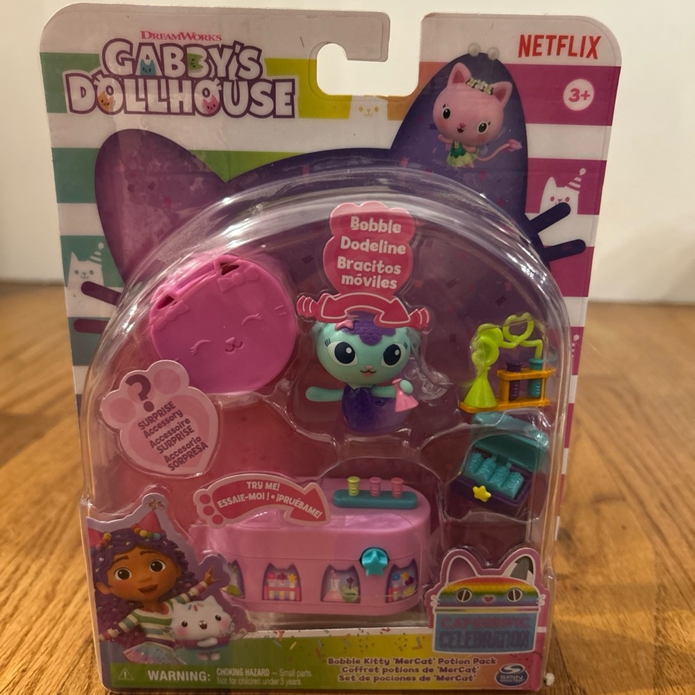 Gabbys Dollhouse bubble kitty mercat
